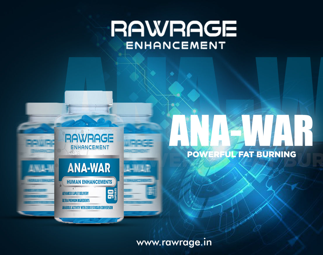 RawRage ANA-WAR l Ultimate Cutting Formula l Human Growth Solution